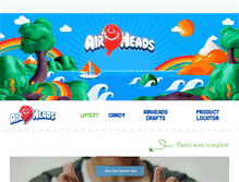 Tablet Screenshot of airheads.com